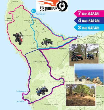 Polis Cyprus Quads for Rent Latchi